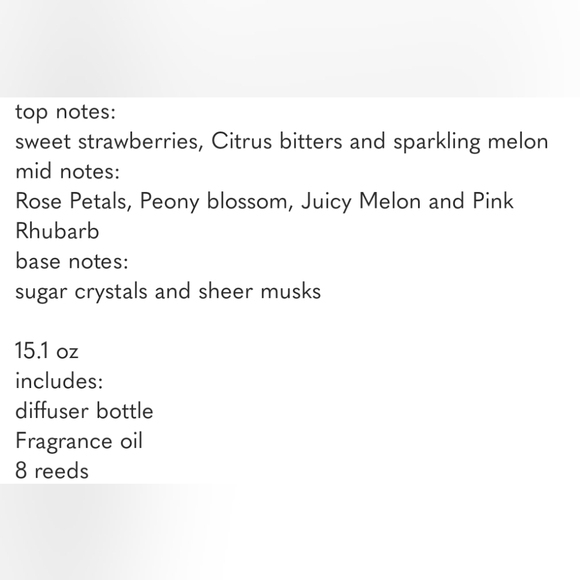 Juicy Couture rose land reed diffuser, 4 ounce, NEW IN BOX - Picture 6 of 6